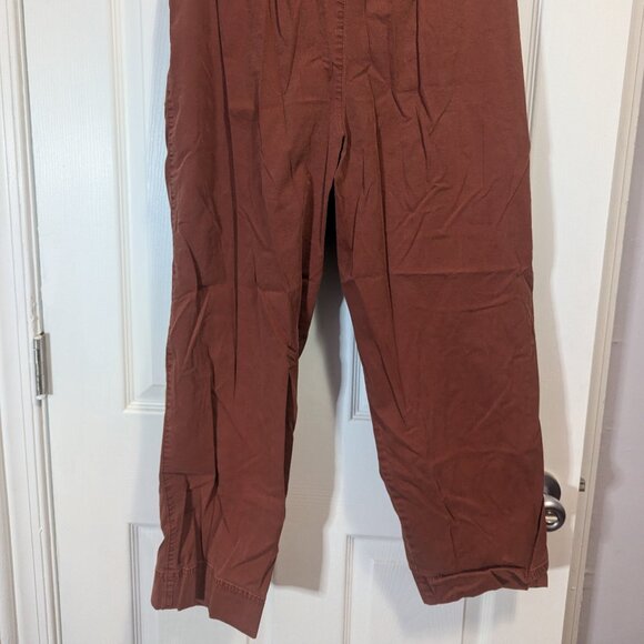 Madewell Orange High-Waisted Pants - Picture 5 of 5